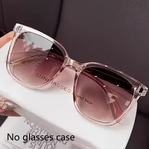 New Trendy Instagram-Style Glasses, Popular Design for Women: and Fashionable Large-Face Frame
