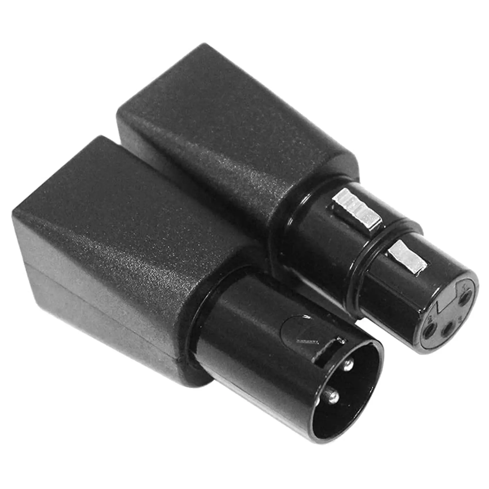 Metal DMX to RJ45 Adapter Set, 1-Pair 3-Pin XLR DMX Female & Male Connectors for Converting a DMX512 XLR Connector (Tools & Hardware Accessories), Convert A Dmx512 Xlr Connector