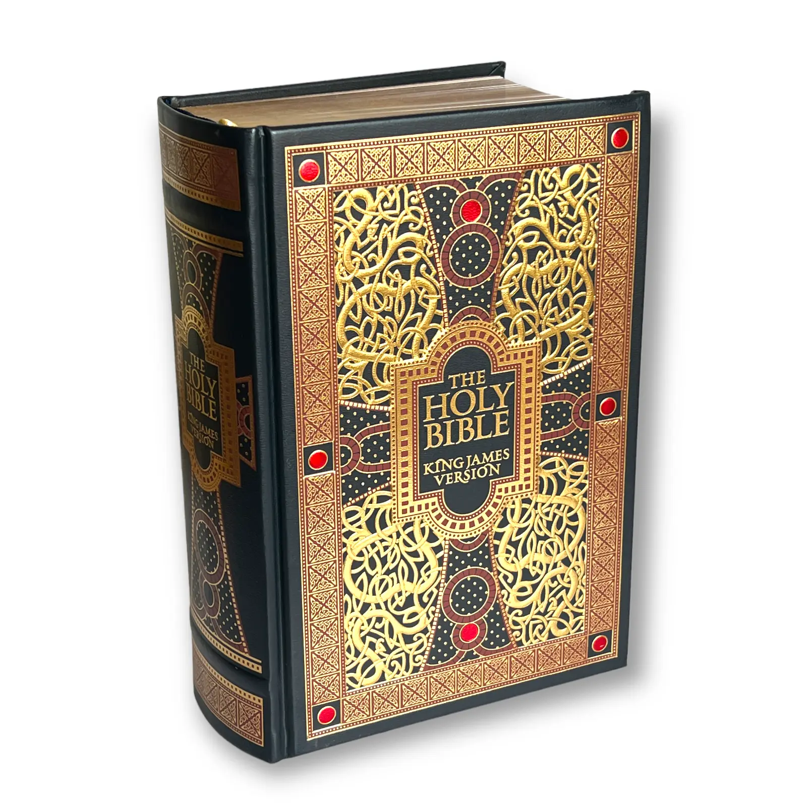 The Holy Bible King James Version KJV Illustrated Gustave Dore - Collectible Leather Bound Hardcover