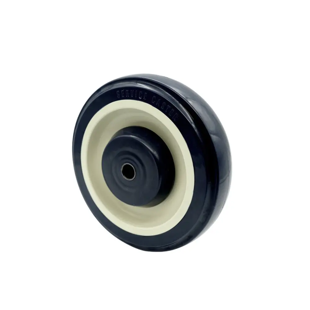 Service Caster Brand Replacement Wheel for Magliner Gemini Convertible Trucks and Six Wheel Folding Platform Truck Extension Wheel 131020W - 5 Inch Polyurethane Wheel – 250 lbs. Capacity Per Wheel