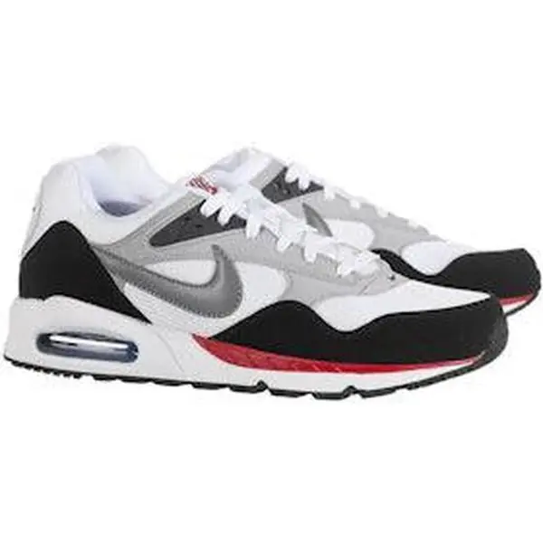 Nike Air Max Correlate White Black Red Men's Women's Sneakers Running Shoes Lightweight Cushioned Athletic Footwear Casual Sports Shoes Breathable Mesh Upper Air Max Cushioning Everyday Comfort Streetwear Fashion Sneakers Classic Nike Shoes