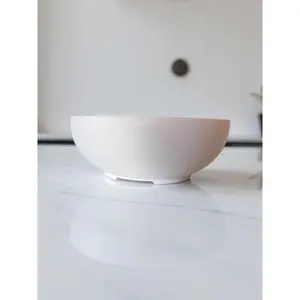 Minimalist Bonsai Pot | Handmade Curved Planter with Drainage Hole | Modern Eco Friendly PLA Pot