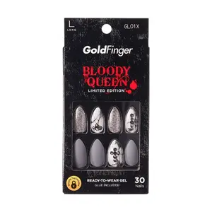 Gold Finger Halloween Edition Bloody Queen Nails