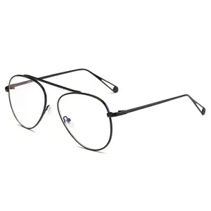 Light Aviator Glasses for Women Men,  Anti Blue Light Lens Computer Glasses S2021-CD01-B68
