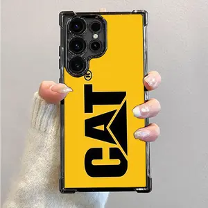 Construction Style Aesthetic Shockproof Phone Case For Samsung Galaxy S25 S24 S23 S22 S21 Ultra Plus #YJYGSJDGA2 summerwins,summerwins
