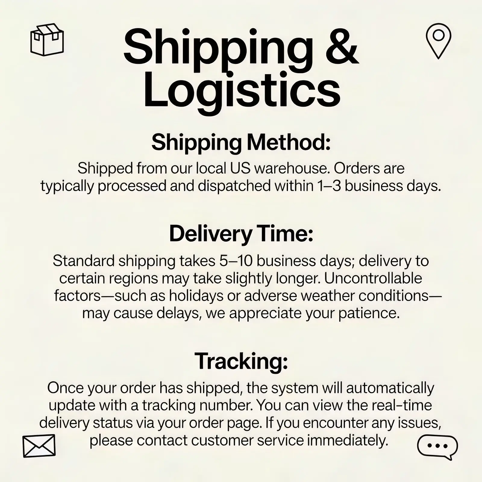 Follow Us | Official TikTok Logistics: Fast Shipping | Rapid Support for Any Issues