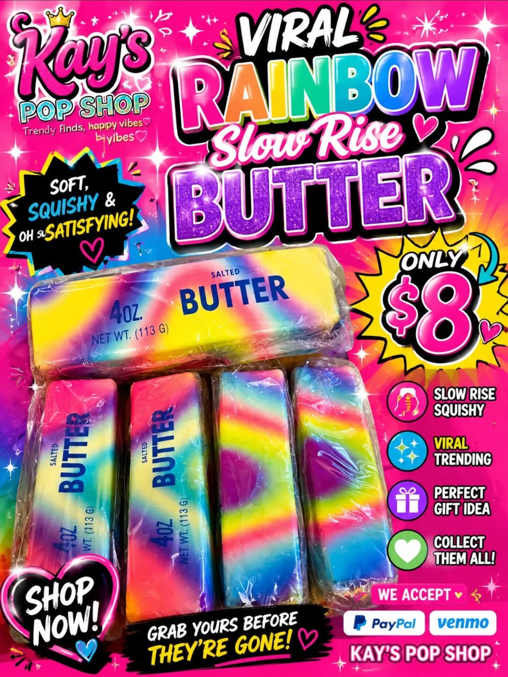 Rainbow Butter