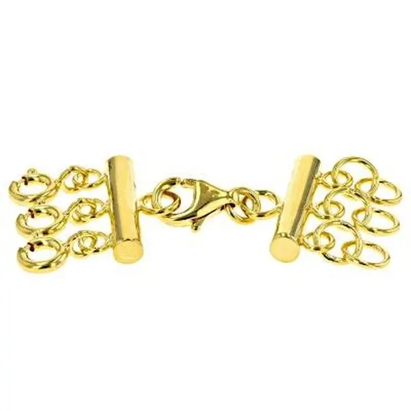 JTV 14K Yellow Gold Over Sterling Silver 5mm Layering Clasp