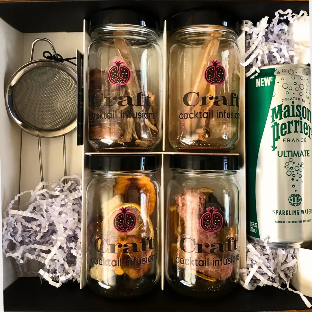 Whiskey Gift Box Set | DIY Cocktail Kit Gift Set Birthday Gift Unique Whisky Lover Bourbon Kit