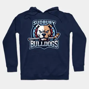 Sudbury-Bulldogs-Metallic Hoodie