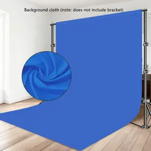 Professional photography blue background cloth, 59.06 * 78.74 inches/78.74 * 118.11 inches/118.11 * 118.11 inches/118.11 * 157.48 inches - suitable for live streaming and studio shooting, photography, video studio and portrait shooting with solid backgrou
