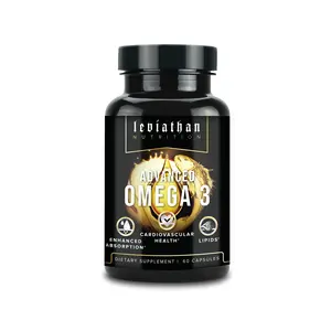 Leviathan Nutrition Advanced Omega 3 Fish Oil Dietary Supplement