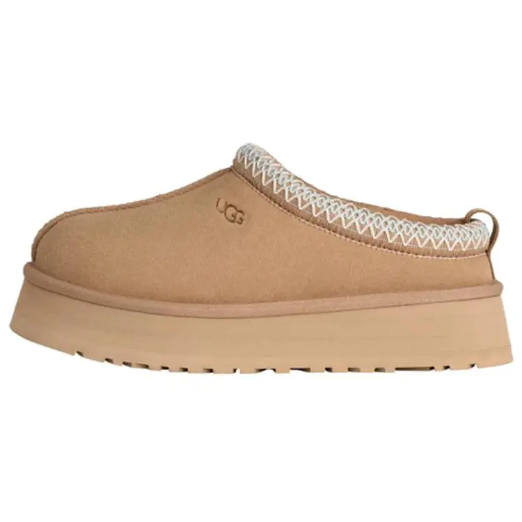UGG Tazz 2 'Sand' Women's Perfect Platform Fashion Footwear for Fall and Winter Cozy Girl Shoe Slipper, Fluffy House Slippers