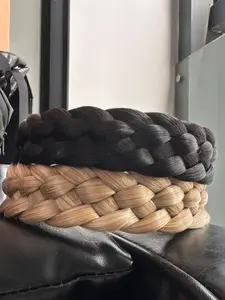 Women's Braided Hairpin Headband, Twist Braid Design, Fish Bone Style, Cover Hair, All Seasons, Fashion Accessory, Headbands Women