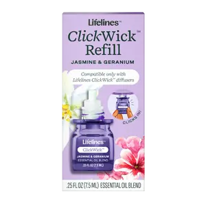 Lifelines | Clickwick | In Bloom Jasmine & Germanium Diffuser Fragrance
