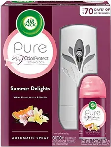 Air Wick Automatic Air Freshener Spray Kit  Smart Odor Eliminator + Refill | Fresh Summer Scent Home Fragrance #homefresh #tiktokmademebuyit