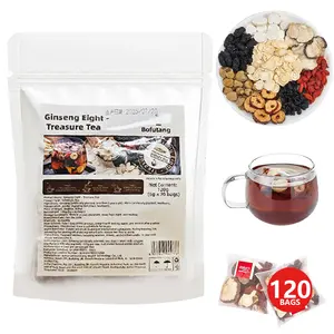 Turmeric Kidney Tea Formula Organic Ginseng Six Treasures Tea for Men & Women Traditional Herbal Blend for Kidney Cleanse Natural Energy Boost Holistic Wellness Beverage