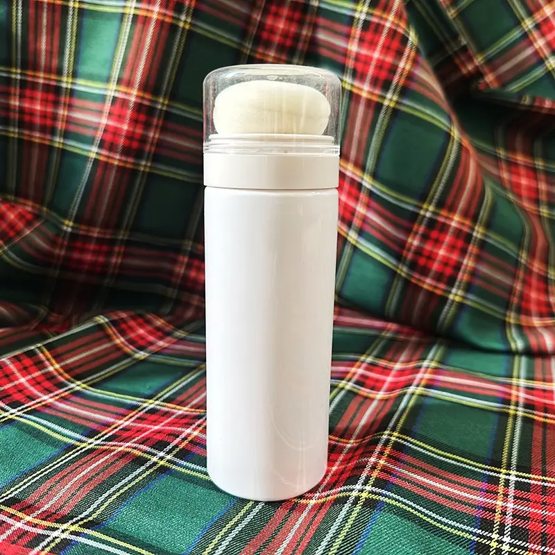 Portable Fluffy Body Powder Puff with Sifter, Talcum Powder Storage, Makeup Puff, for Women Beach Travel & Home Use, Beauty & Skin Care