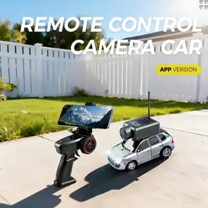 720p 2.4g Fpv Remote Control Car, Mini Magnetic Camera 120° Wide Angle Photography, High-Speed Car with Lights, Indoor Outdoor Play Toy