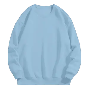 Plain Crewneck Sweatshirt Long Sleeve, Unisex Fleece Pullover, Cozy Fit for Men and Women, Gildan 18000, Tops Menswear, Casual Streetwear