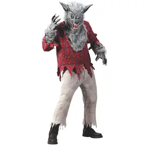 Men's Silver Werewolf Costume