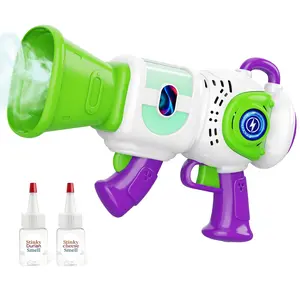 Fart Blaster Toy, Fart Machine with Shoots Real Fog Rings, 2 Unique Durian & Cheese Scents, 2 Fun Sound Effects & Color-Changing Lights, Anti-Backflow Safe, Family Christmas Gag Gift for Kids