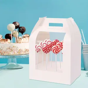 Cake Pop Box with Clear Window – Holds 18