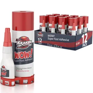 WOW! Super Fast Adhesive CA Glue with Spray Adhesive Activator