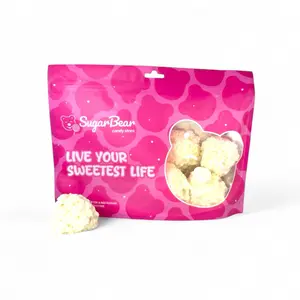 White Chocolate Coconut Clusters - Sweet, Soft and Creamy Coconut Flakes Covered in White Chocolate - 4 oz, 8 oz, 1 lb Snack Bonbon Cocoa Sugar