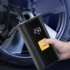Portable Car Air Pump, 1 Count Multifunctional Smart Digital Display Car Air Pump, Inflator for Car Motorcycle Bicycle, Cordless Tire Pump, Vehicle Tire Inflator, Wireless Air Pump, Tire Inflation Tool