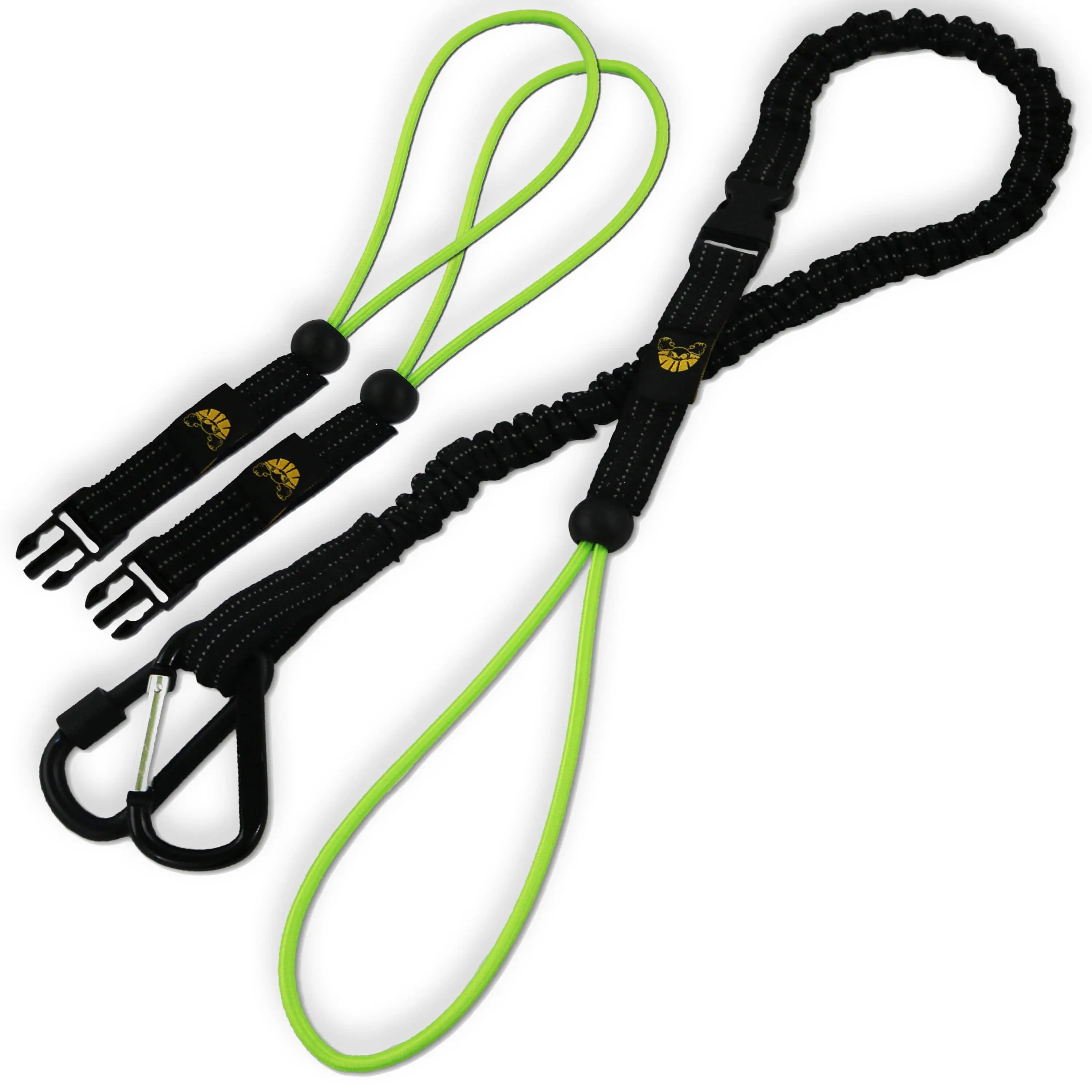 KwikSafety OCTOPUS Heavy Duty Tool Lanyard w/ Detachable Straps and Carabiners - Model No.: KS7902