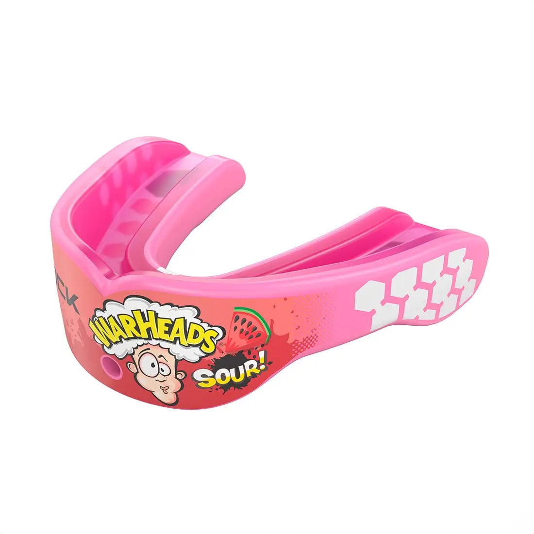 Shock Doctor Gel Max Power Mouthguard - Watermelon Flavor, Gel-Fit Design, Reinforced Inner Grid, Bisphenol A (BPA)-Free for Boxing Sports, Gel Liner