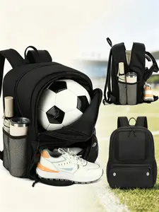 2026 New Soccer Basketball Storage Backpack, Outdoor Sports Waterproof Gear Bag, Independent Ball Compartment, Lightweight Shoulder Bag