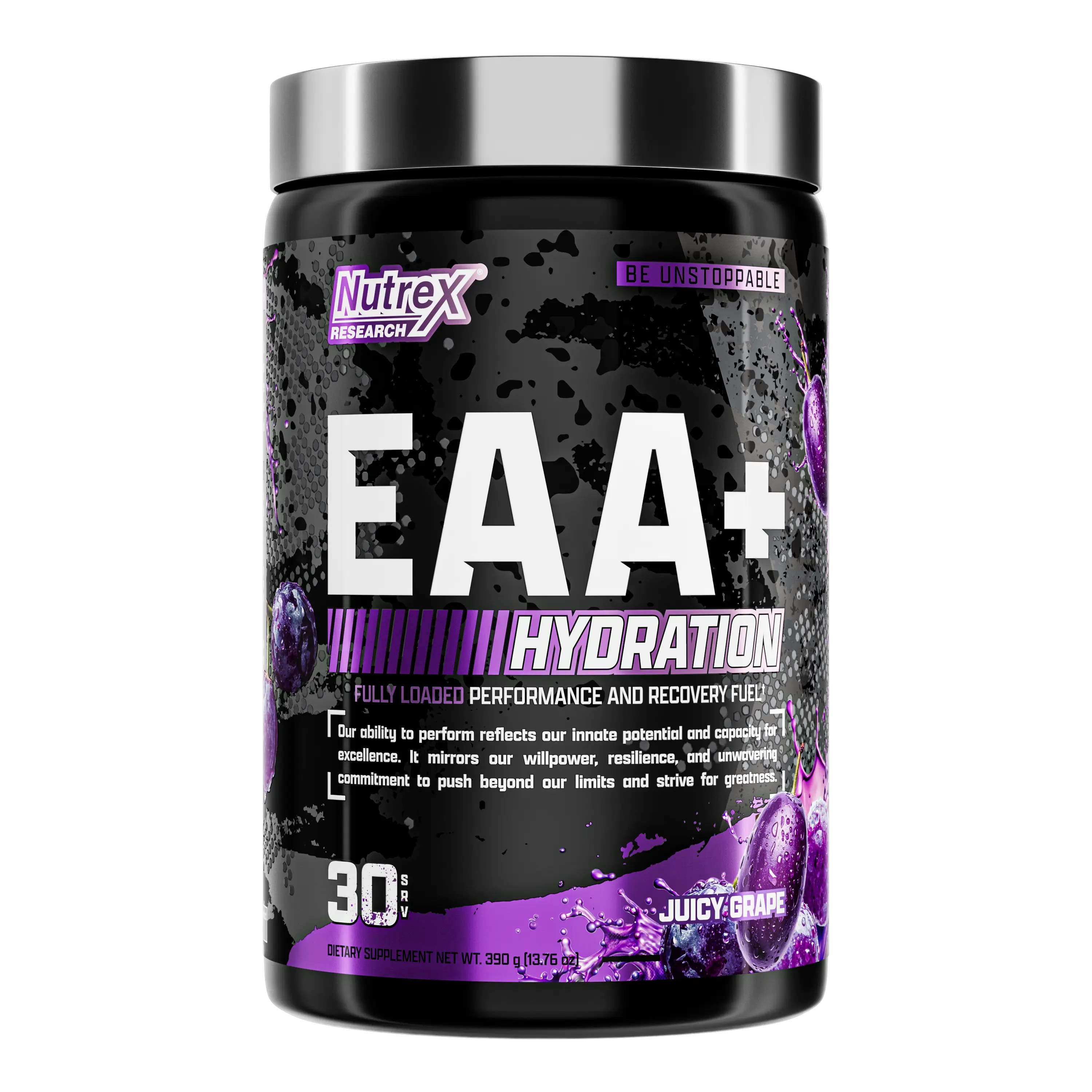EAA+ Hydration Powder for Recovery, Strength, Performance, for Men & Women, 30 Servings