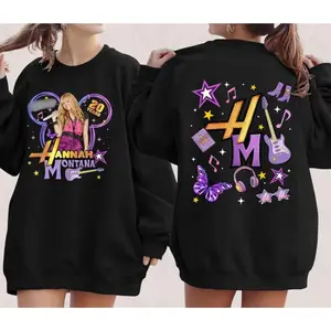 2-Sided Hannah Montana 20Th Anniversary Shirt, Hannah Montana Tee, Channel Pop Star Tee, Magic Kingdom, Family Trip