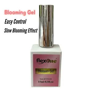 FlexOne Blooming Gel + Marble Ink Set (Black & White) – Nail Art Combo
