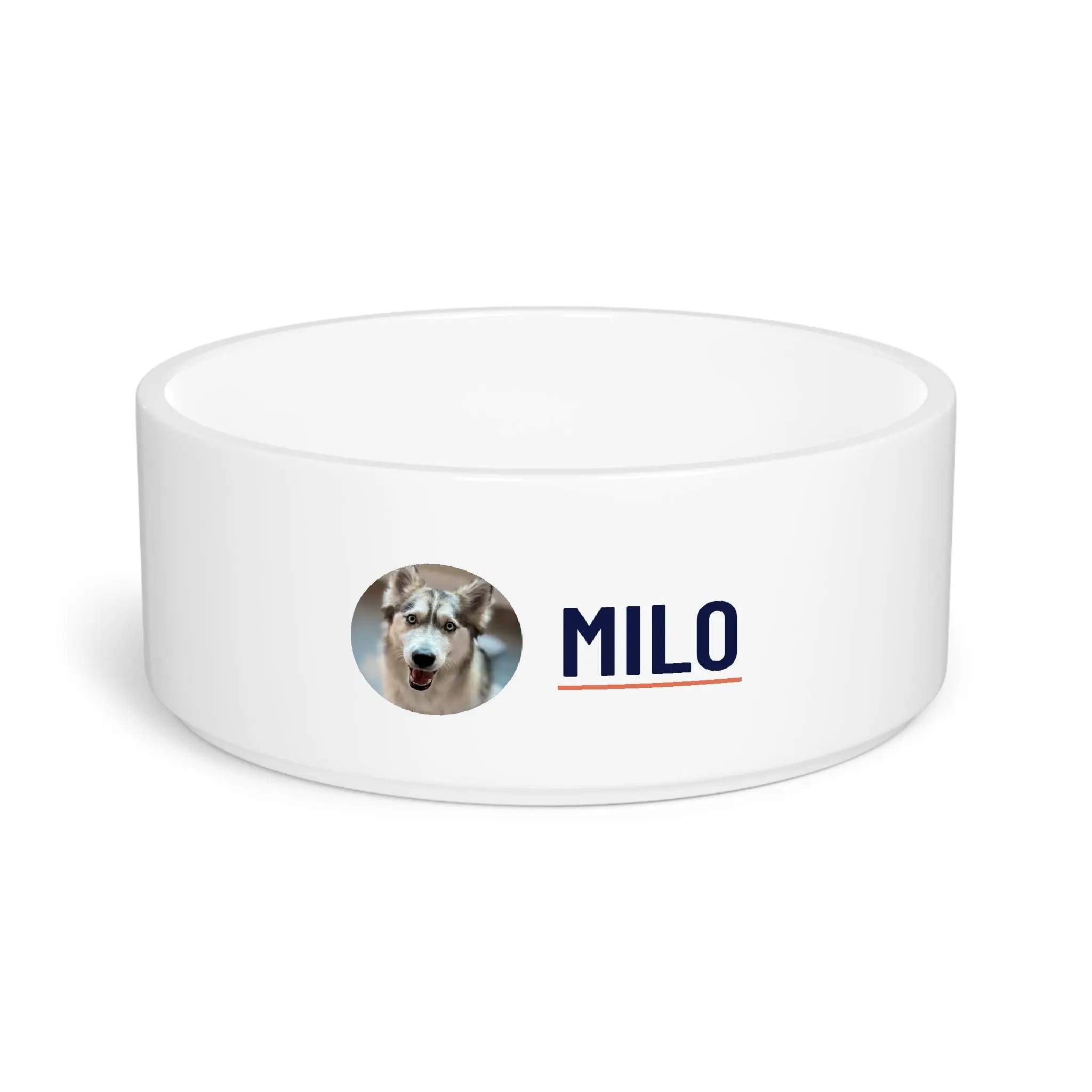 Barkable Personalized Ceramic Pet Bowl