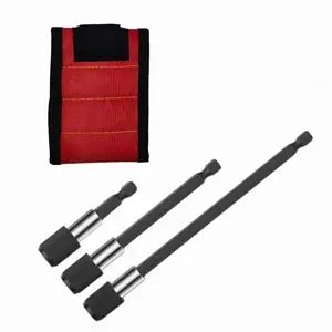 Hex Shank Quick Change Extension Bar Set, Self-locking Extension Bar, Magnetic Wrist Band, Multifunctional Hand Tool Accessories