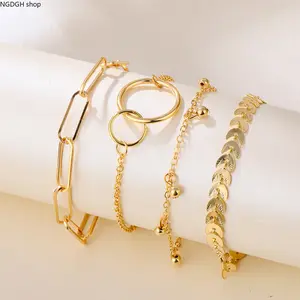 Trendy Gold Star Heart Bangle Set - Elegant Multi-Style Stacking Bangles with CZ Heart Star Infinity Charms, High-Shine Waterproof Gold Jewelry for Women, Perfect for Daily Wear Summer Party & Chic Wrist Outfits