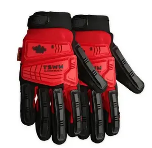 TSWM Premium Heat Proof Welding Gloves with Flame-Resistant Stitching, Maximum Protection, Ideal for Welders, Ensuring Safety and Reliability, Fire-Safe