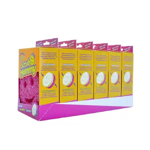 Scrub Daddy Scrub Mommy Sponge and Scrubber - 6 Count