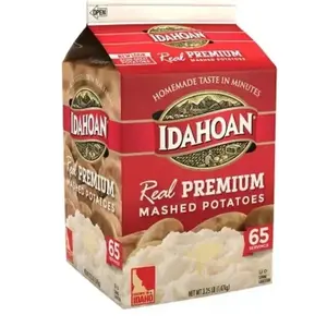 Idahoan Real Premium Mashed Potatoes 3.25 lbs Easy Quick Prepare for Large Groups and Multiple Uses Classic Taste Versatile for Various Recipes