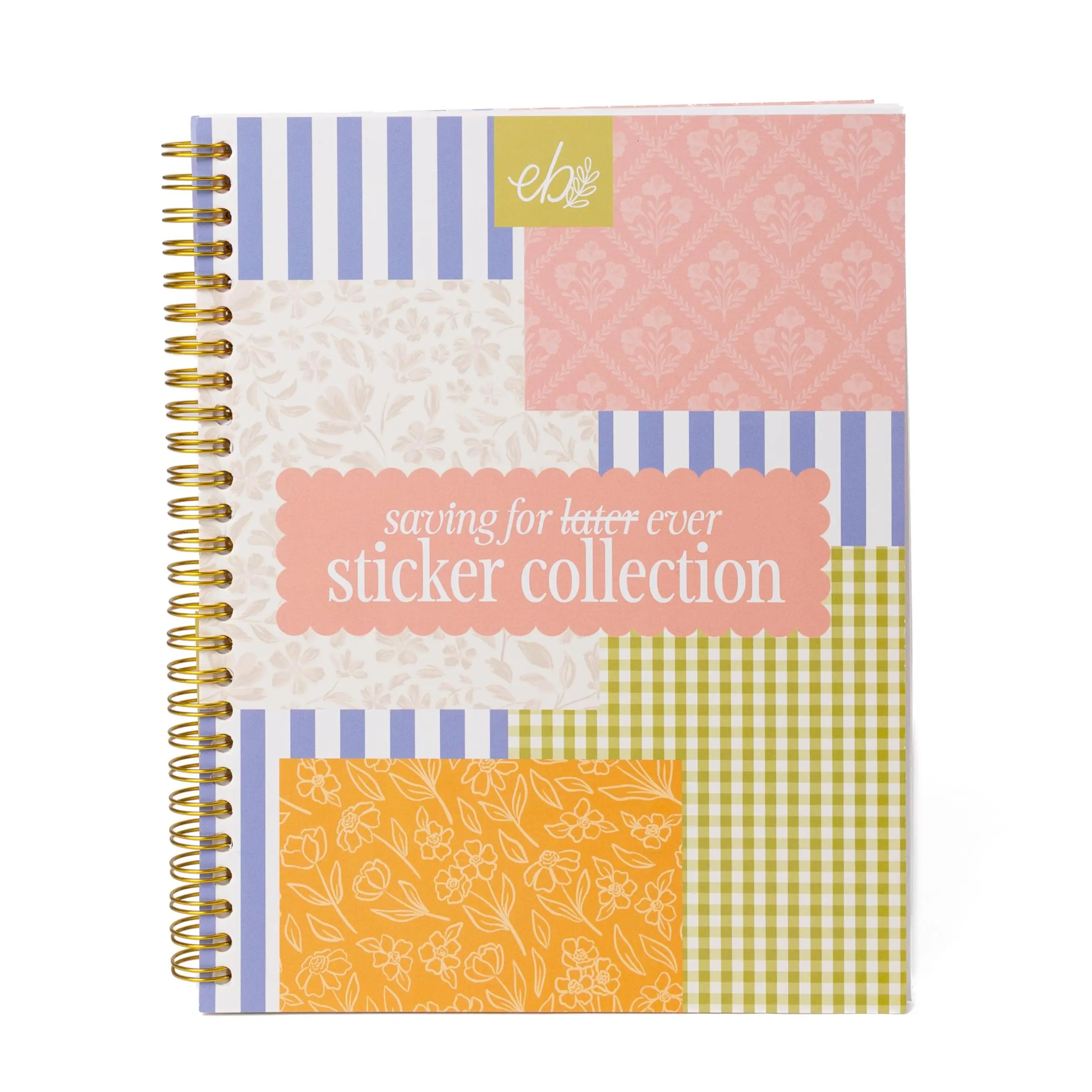 Sticker Book | 7x9" book to store vinyl stickers to reuse later! | sticker release paper