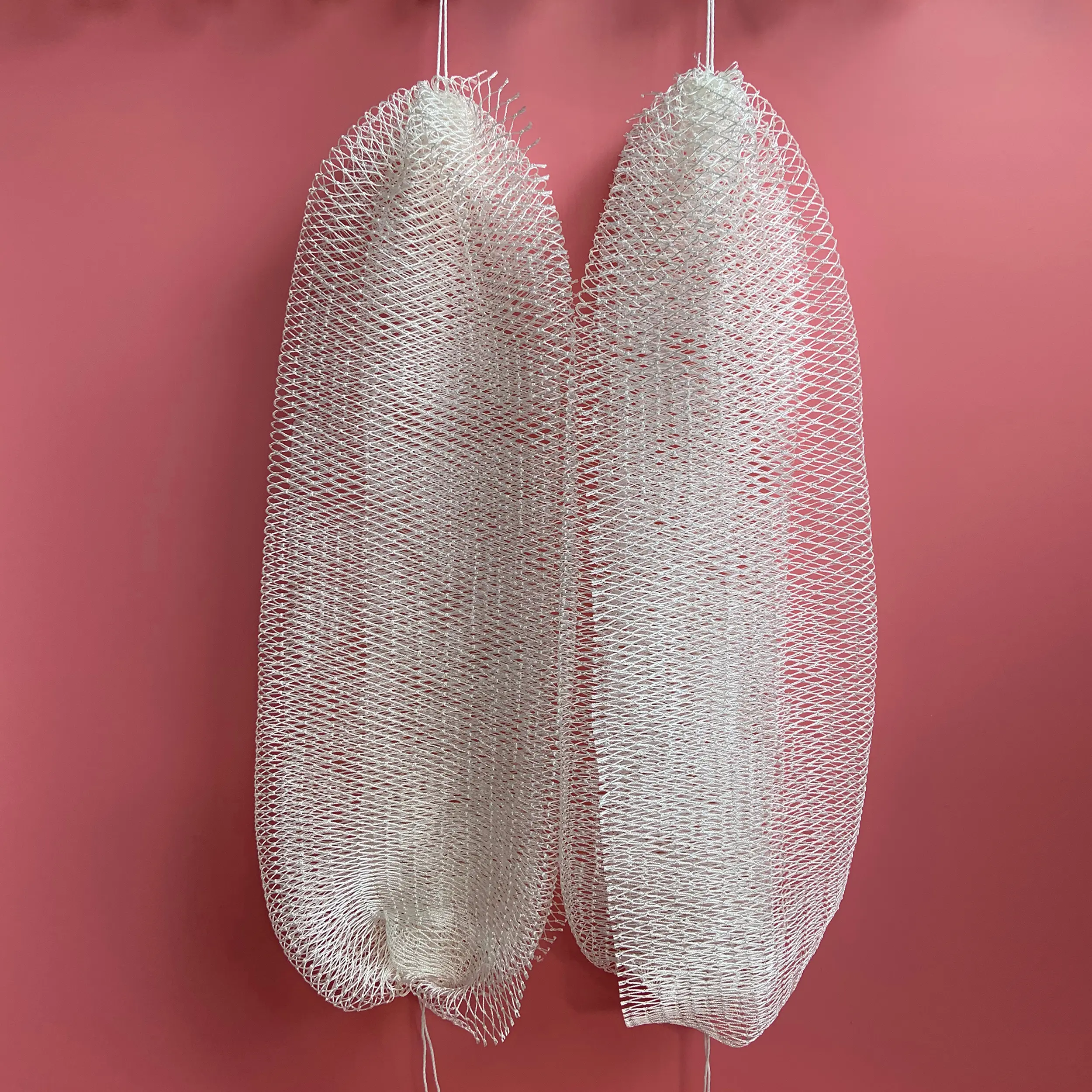 2 PCS Cream White