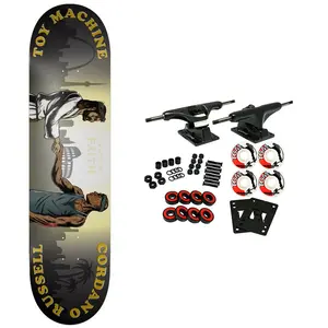 Toy Machine Skateboard Complete Russell Skate by Faith 8.5" x 32"
