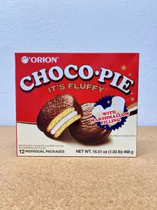 Orion Choco Pie It’s Fluffy Marshmallow Biscuits (16.51 oz / 468 g)