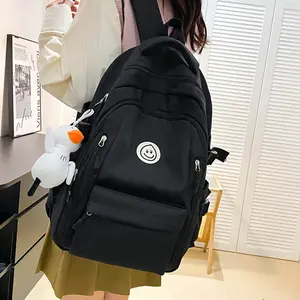 Large Capacity Schoolbag For Female Students, Japanese Style Backpack For Middle School Students, Korean Style Retro Simple Backpack For Men air  backpack