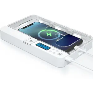 Portable Phone Lock Box with Timer for  and Android Phones, Self-Control Timed Phone Jail Locker to Help ,Students, Adults Focus , Unplug from Phones Boost Your Mental Wellness
