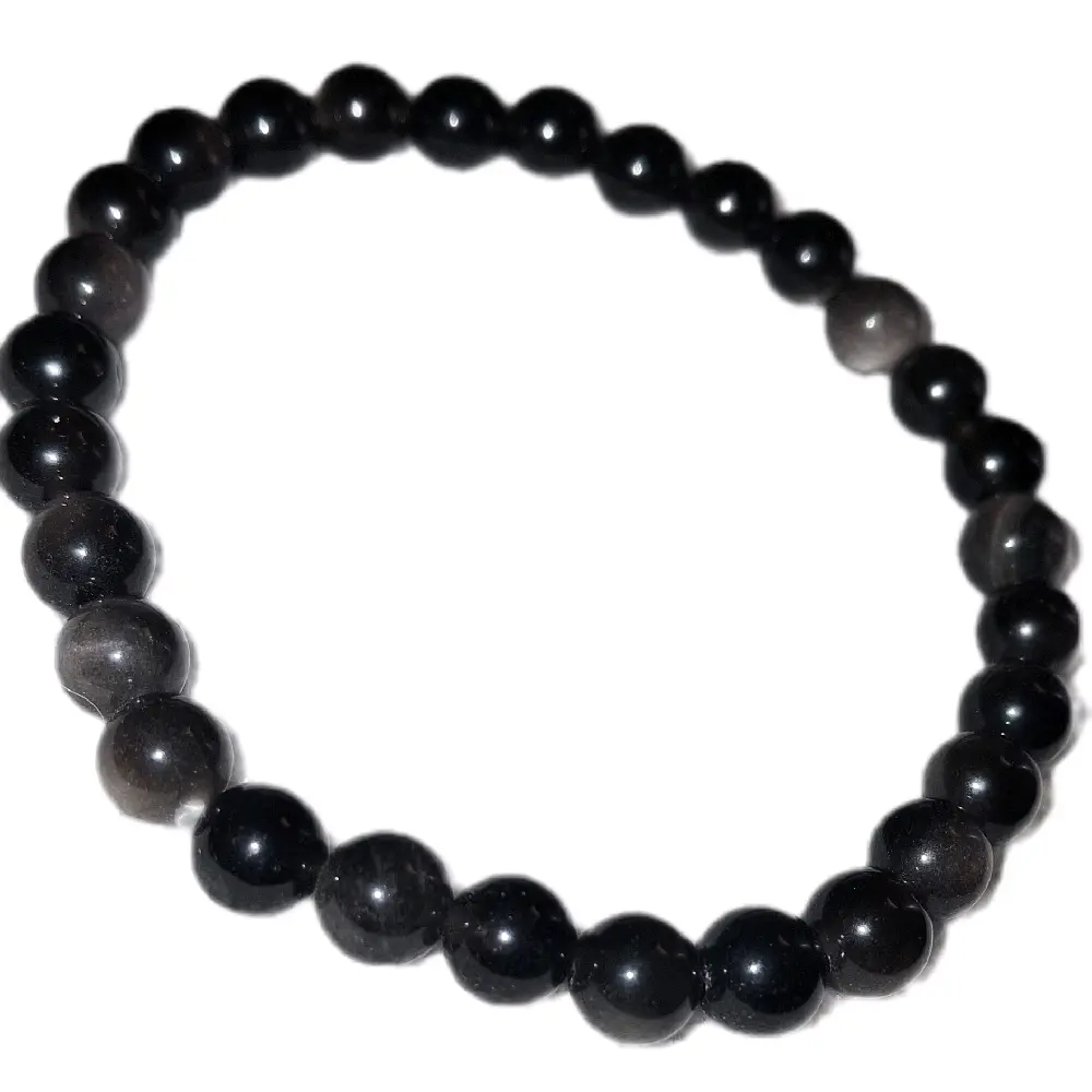 Silver Sheen Obsidian Stone