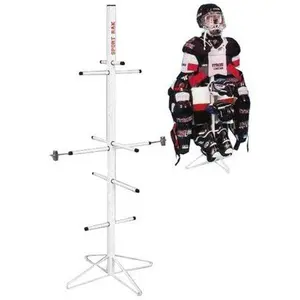 Wet Gear-Hockey Equipment Dryer Rack: Metal Model Steel Laundry